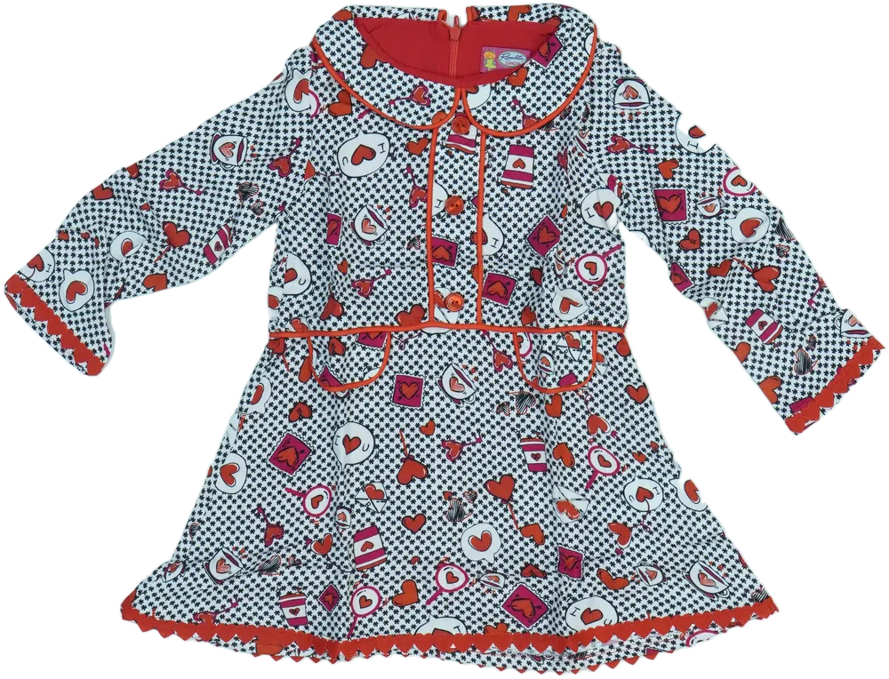 Többszínű Rosalita Ruha EU 104 / UK 4 év / US 4T/XS