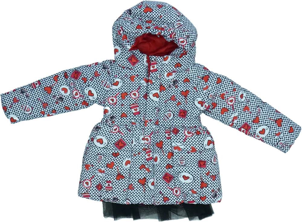 Fehér Rosalita Télikabát EU 92 / UK 2 év / US 2T