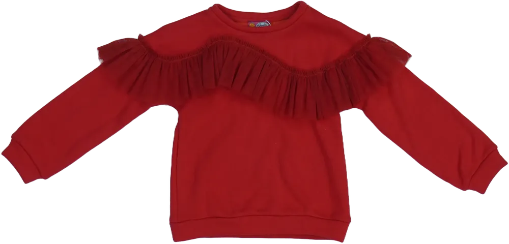 Piros Rosalita Pulóver EU 104 / UK 4 év / US 4T/XS