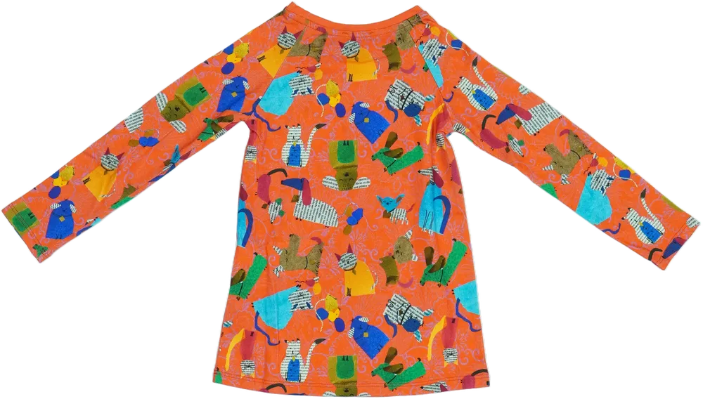 Sárga (narancs) Rosalita Hosszú ujjú felső EU 98 / UK 3 év / US 3T