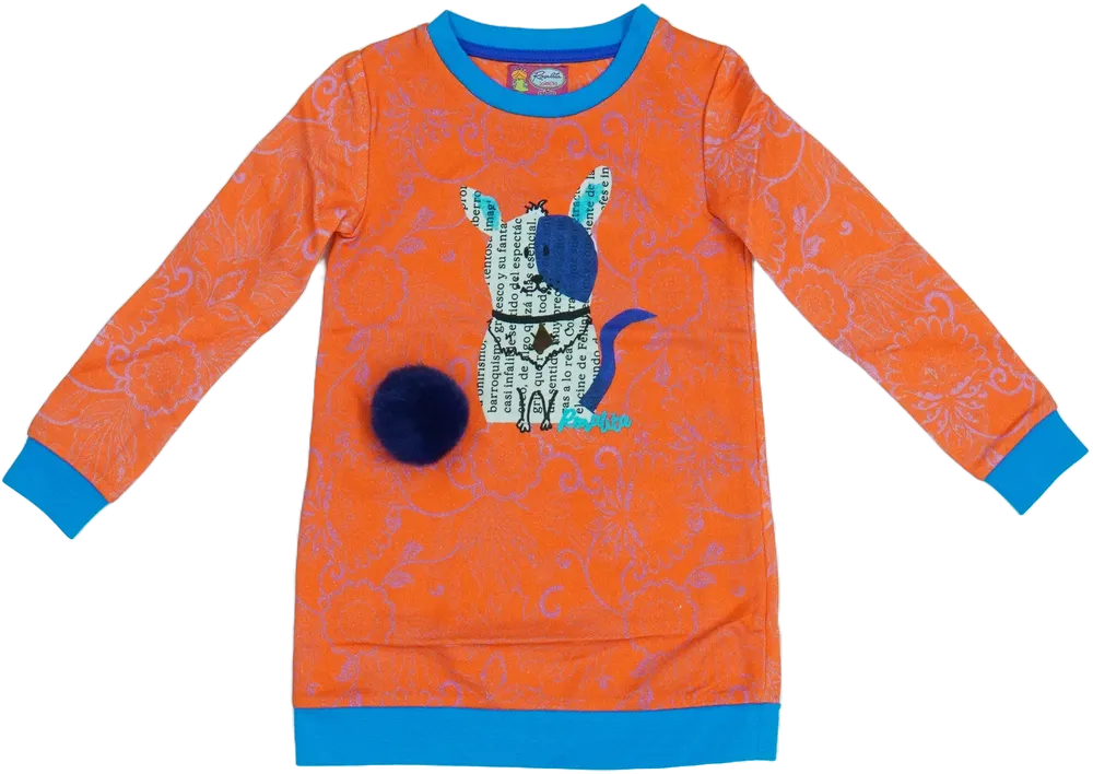 Sárga (narancs) Rosalita Pulóver EU 104 / UK 4 év / US 4T/XS