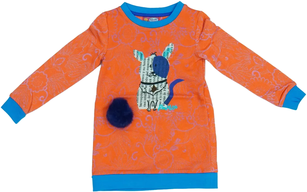 Sárga (narancs) Rosalita Pulóver EU 98 / UK 3 év / US 3T