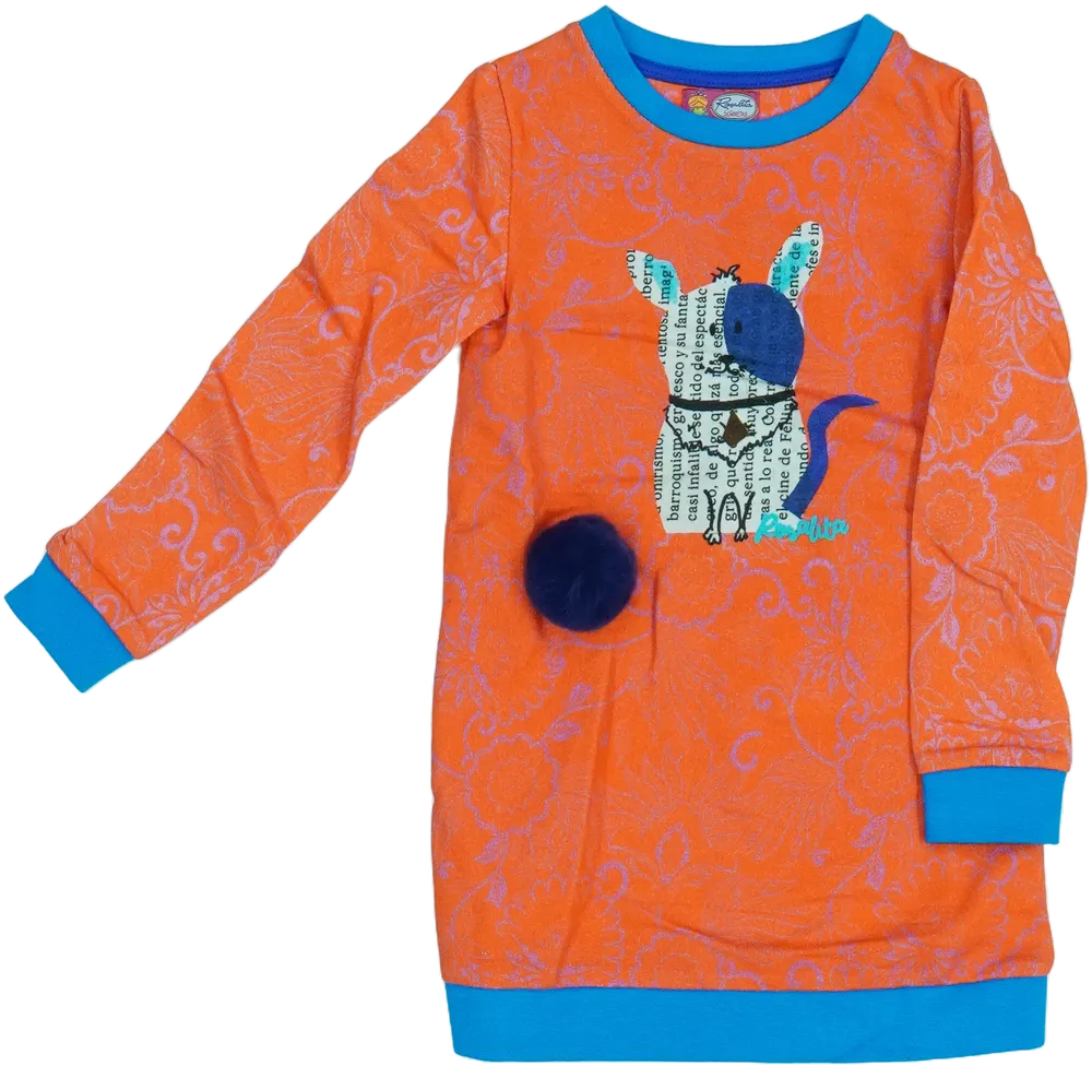 Sárga (narancs) Rosalita Pulóver EU 110 / UK 5 év / US 5 év/XS