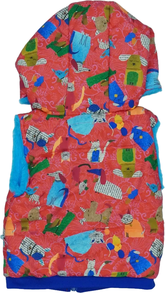 Piros Rosalita Mellény EU 104 / UK 4 év / US 4T/XS