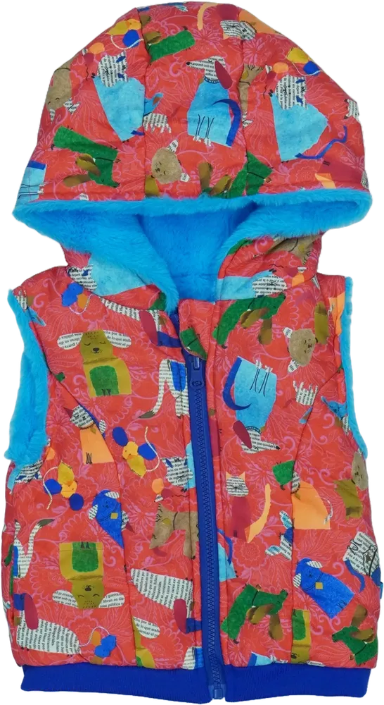 Piros Rosalita Mellény EU 104 / UK 4 év / US 4T/XS