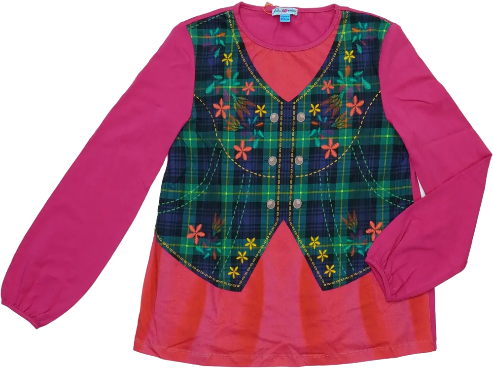 Rózsaszín Rosalita Hosszú ujjú felső EU 152 / UK 12 év / US 12 év/L