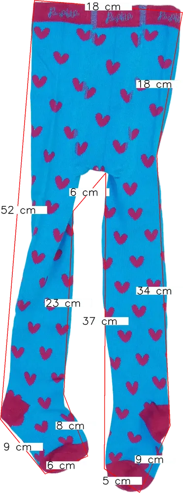 Kék Rosalita Harisnya EU 98 / UK 3 év / US 3T