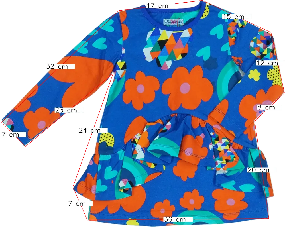 Kék Rosalita Ruha EU 92 / UK 2 év / US 2T