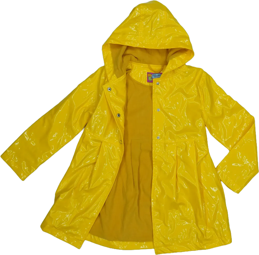 Sárga Rosalita Esőkabát EU 110 / UK 5 év / US 5 év/XS