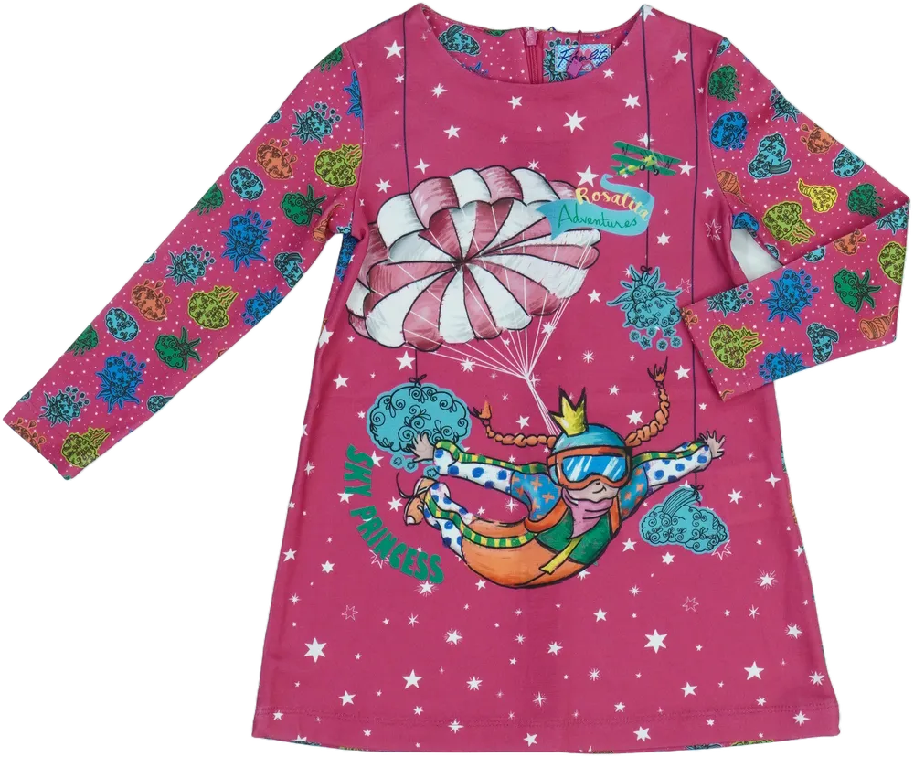 Rózsaszín Rosalita Ruha EU 104 / UK 4 év / US 4T/XS