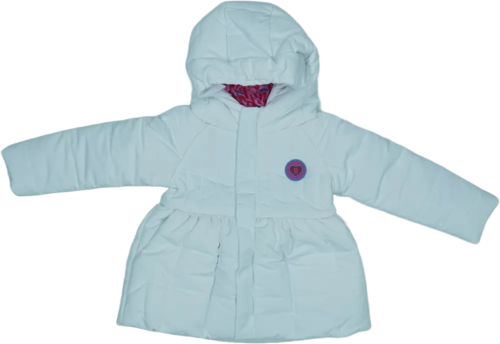 Fehér Rosalita Télikabát EU 110 / UK 5 év / US 5 év/XS