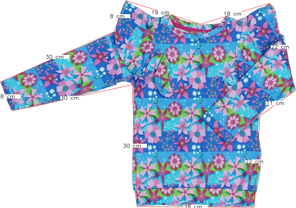 Kék Rosalita Pulóver EU 104 / UK 4 év / US 4T/XS