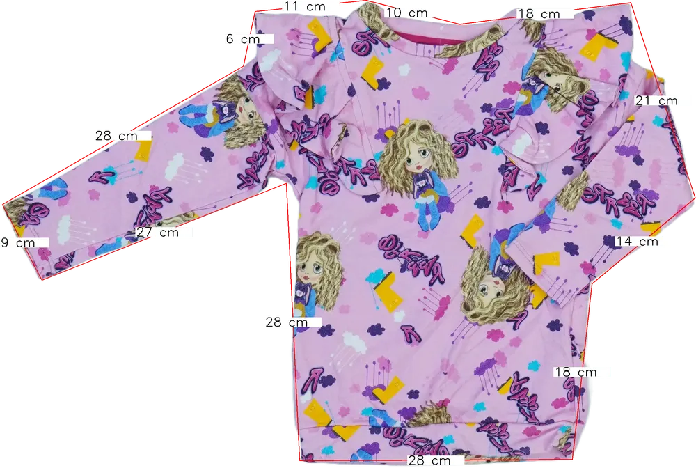 Rózsaszín Rosalita Pulóver EU 104 / UK 4 év / US 4T/XS