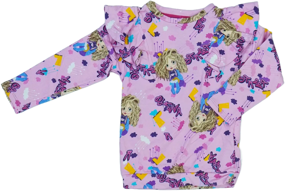 Rózsaszín Rosalita Pulóver EU 104 / UK 4 év / US 4T/XS