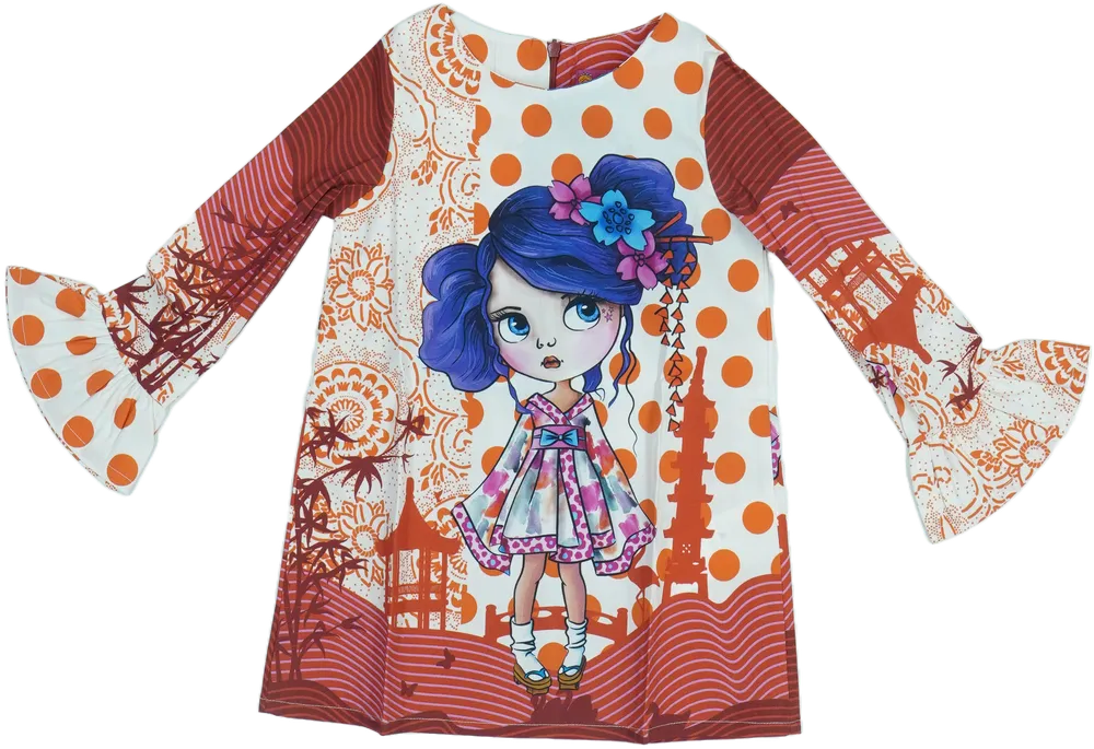 Többszínű Rosalita Ruha EU 104 / UK 4 év / US 4T/XS