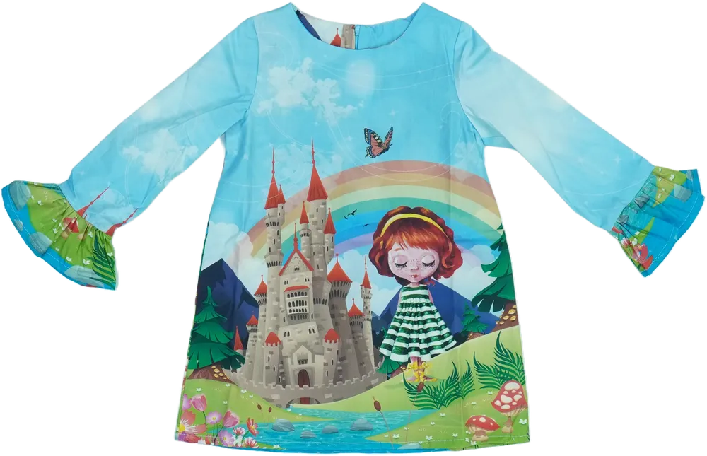 Kék Rosalita Tunika EU 104 / UK 4 év / US 4T/XS