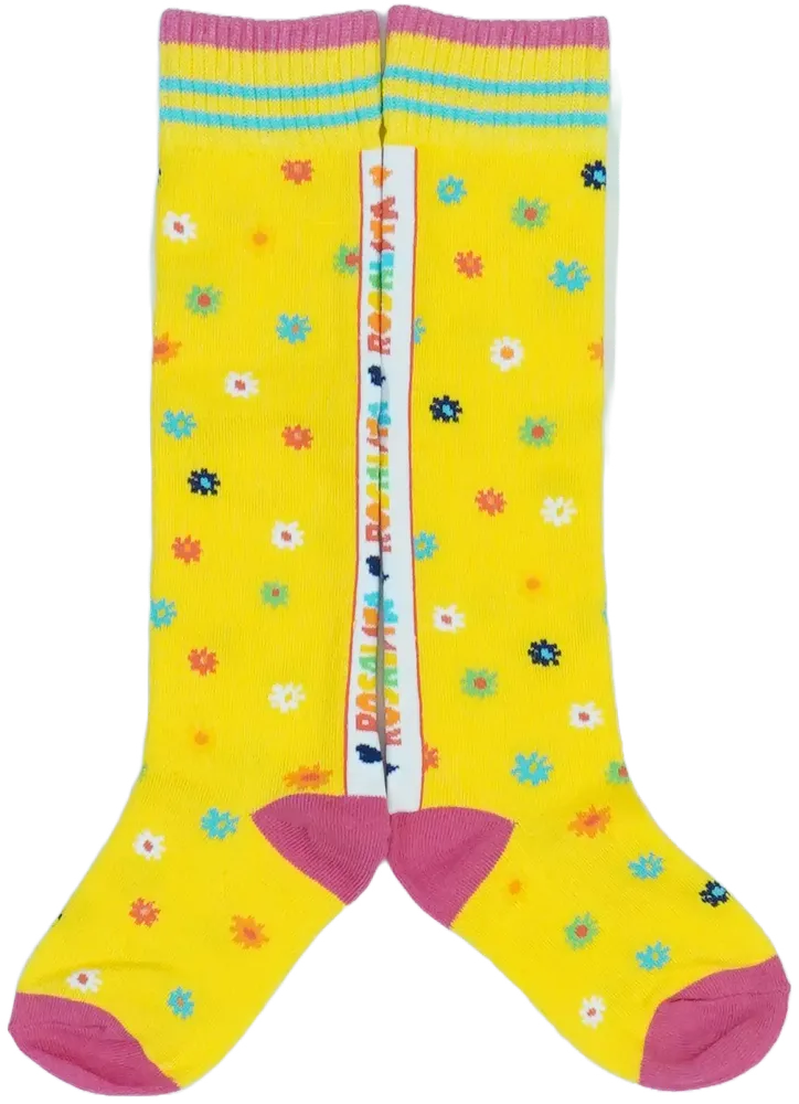 Sárga Rosalita Térdzokni EU 28