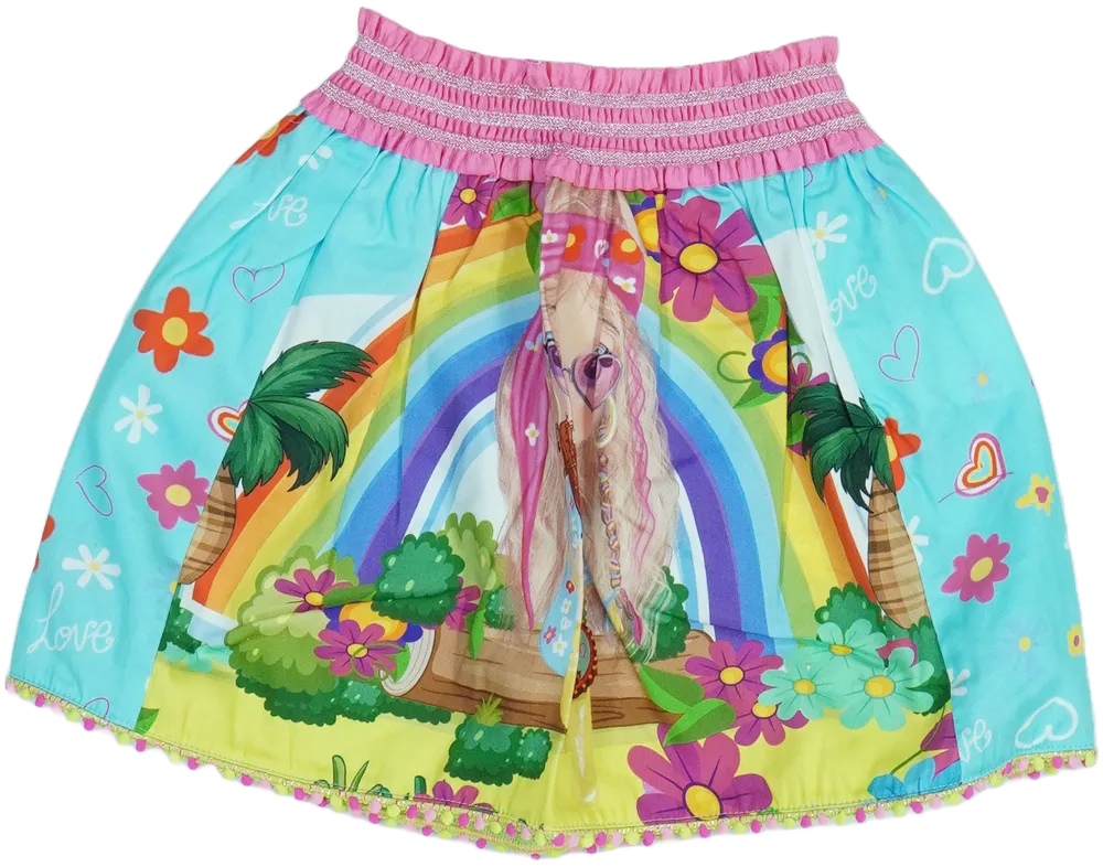 Többszínű Rosalita Szoknya EU 104 / UK 4 év / US 4T/XS