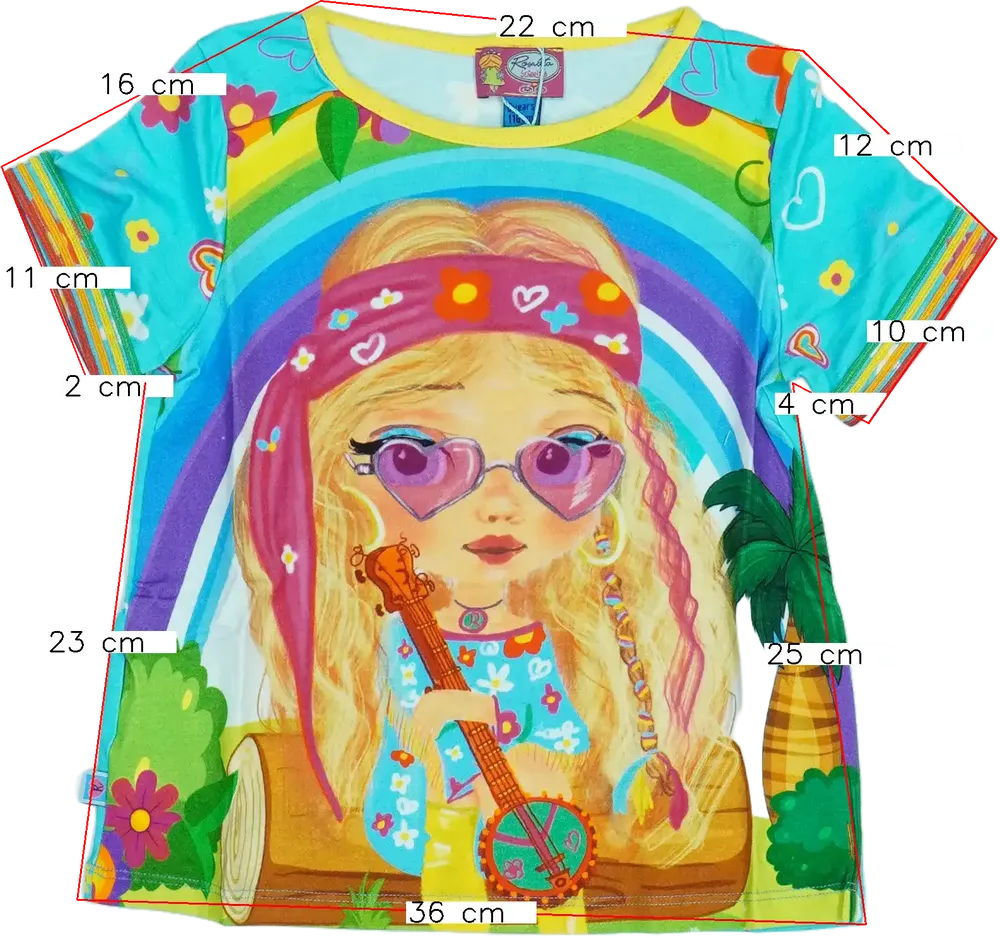 Többszínű Rosalita Tunika EU 116 / UK 6 év / US 6 év/S