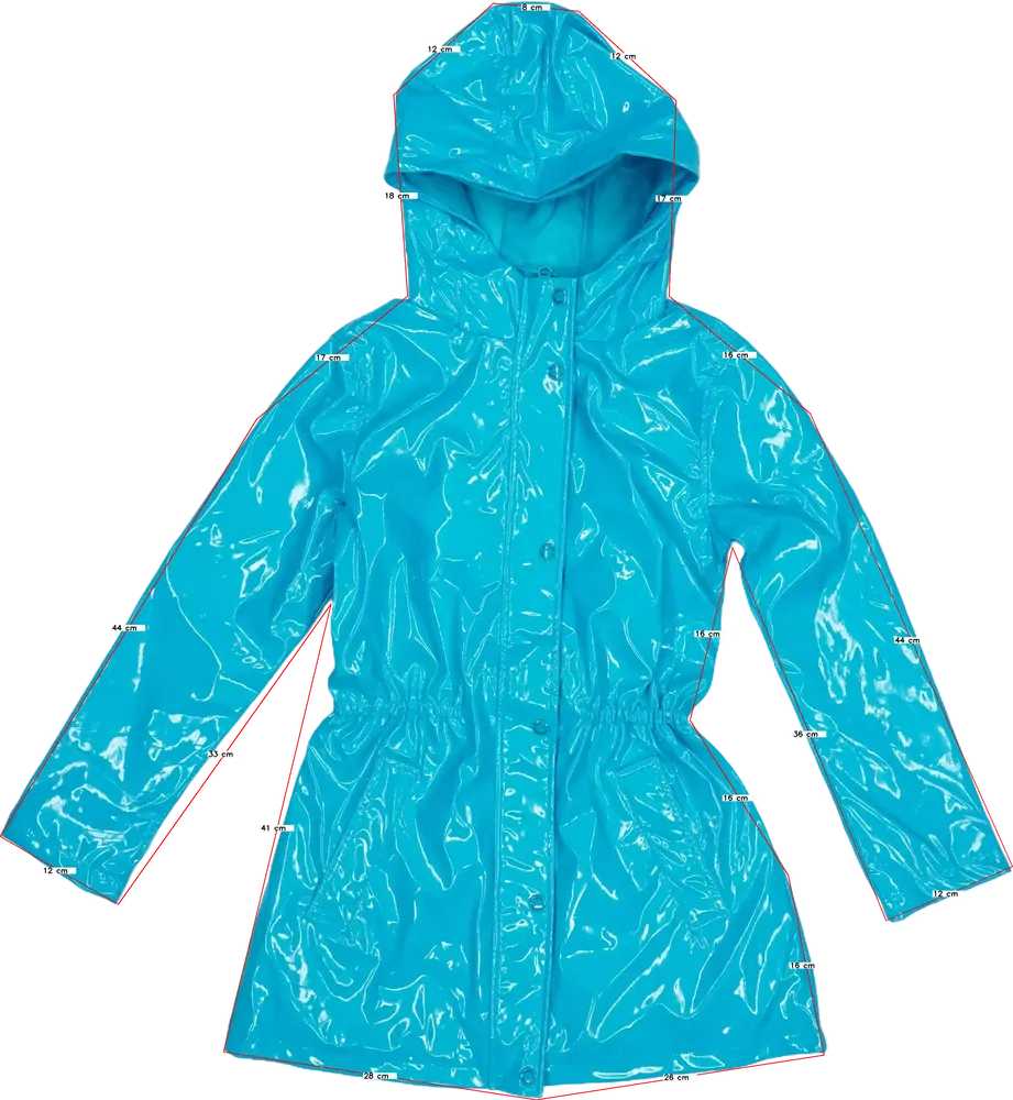 Kék Rosalita Esőkabát EU 104 / UK 4 év / US 4T/XS