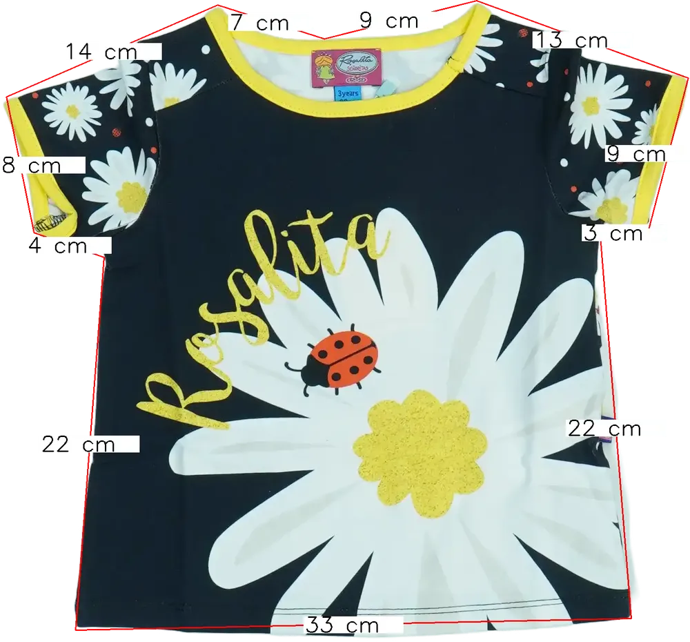 Kék Rosalita Tunika EU 98 / UK 3 év / US 3T