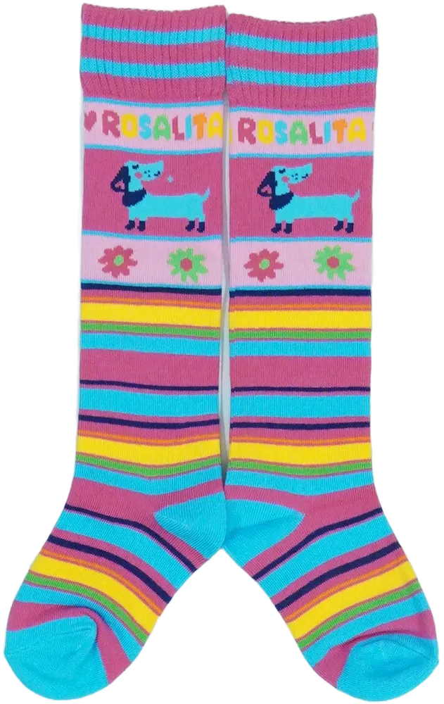 Többszínű Rosalita Térdzokni EU 28