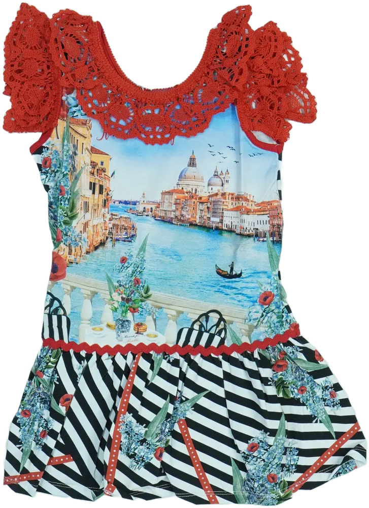 Piros Rosalita Ruha EU 104 / UK 4 év / US 4T/XS