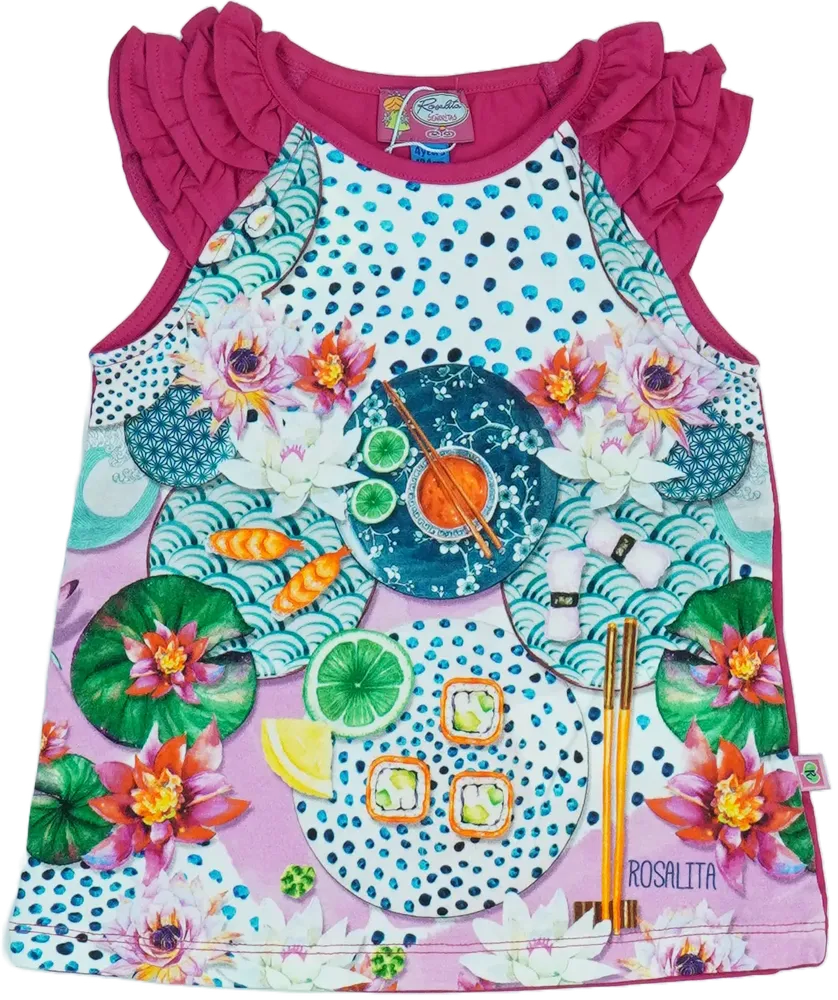 Rózsaszín Rosalita Tunika EU 104 / UK 4 év / US 4T/XS