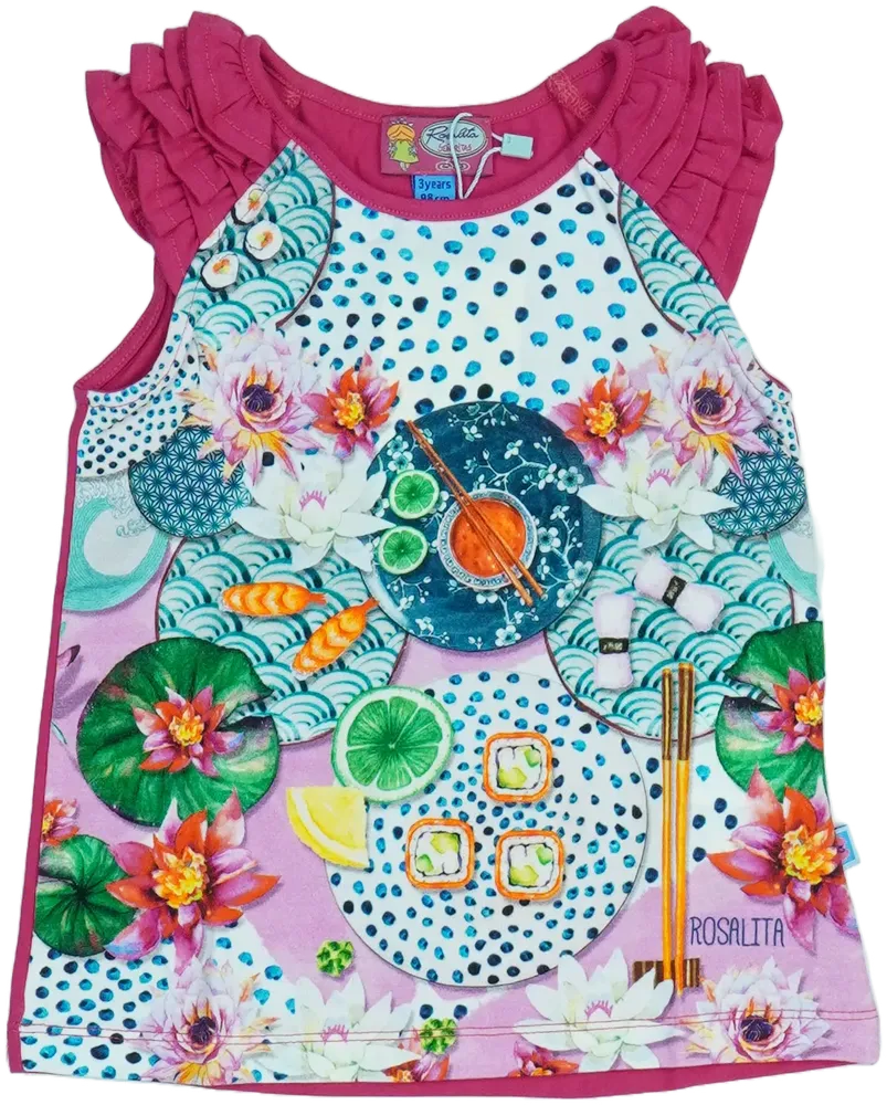 Rózsaszín Rosalita Tunika EU 98 / UK 3 év / US 3T