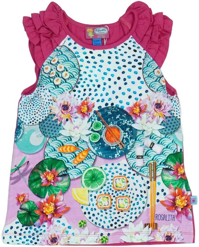 Rózsaszín Rosalita Tunika EU 110 / UK 5 év / US 5 év/XS
