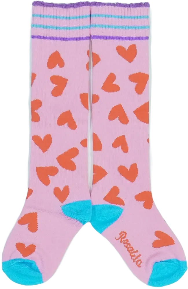 Rózsaszín Rosalita Térdzokni EU 28