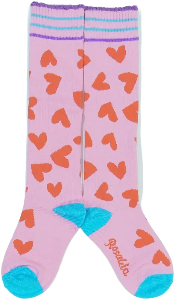 Rózsaszín Rosalita Térdzokni EU 33