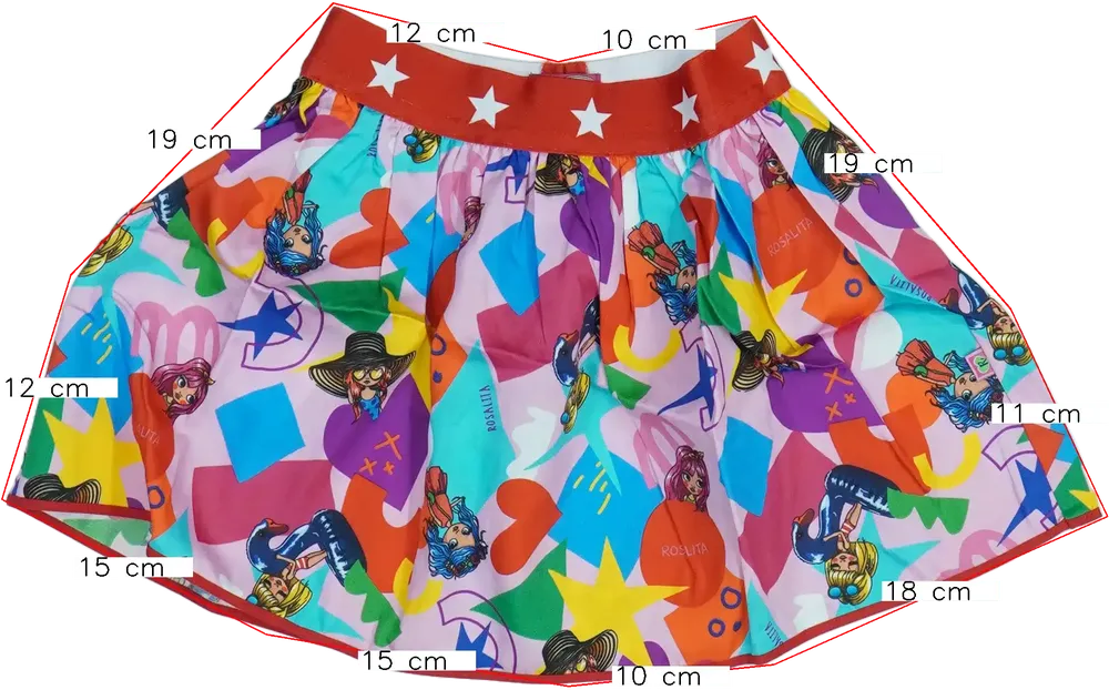 Rózsaszín Rosalita Szoknya EU 98 / UK 3 év / US 3T