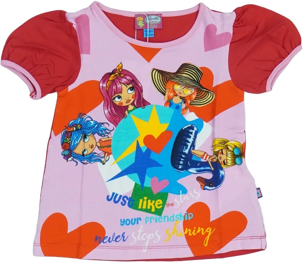 Piros Rosalita Tunika EU 104 / UK 4 év / US 4T/XS