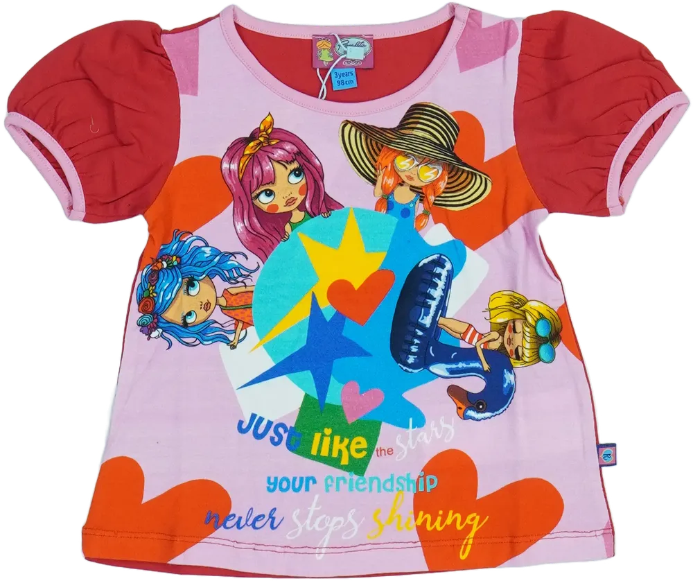 Piros Rosalita Tunika EU 98 / UK 3 év / US 3T