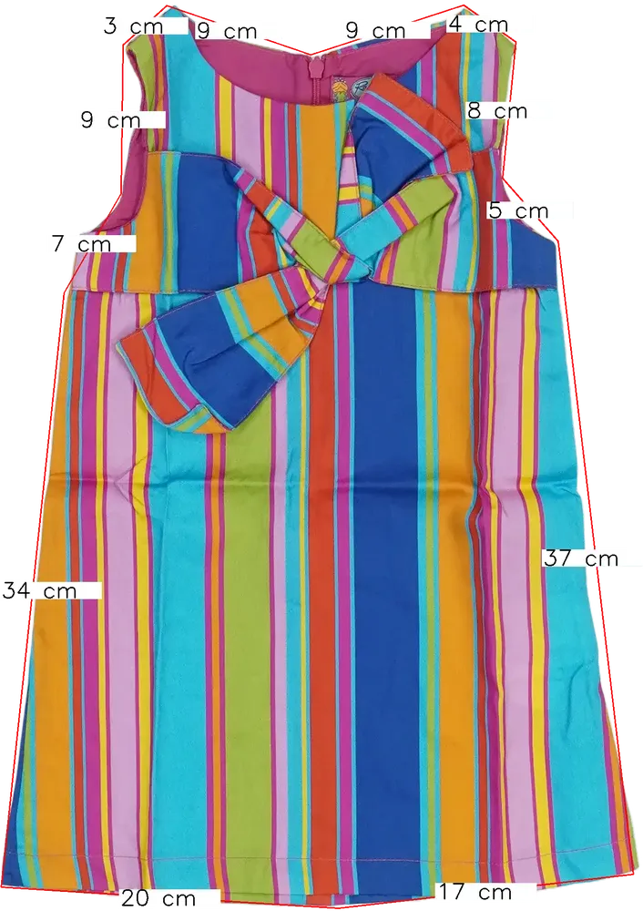 Többszínű Rosalita Ruha EU 104 / UK 4 év / US 4T/XS