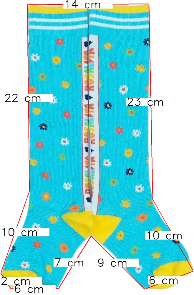 Kék Rosalita Térdzokni EU 33