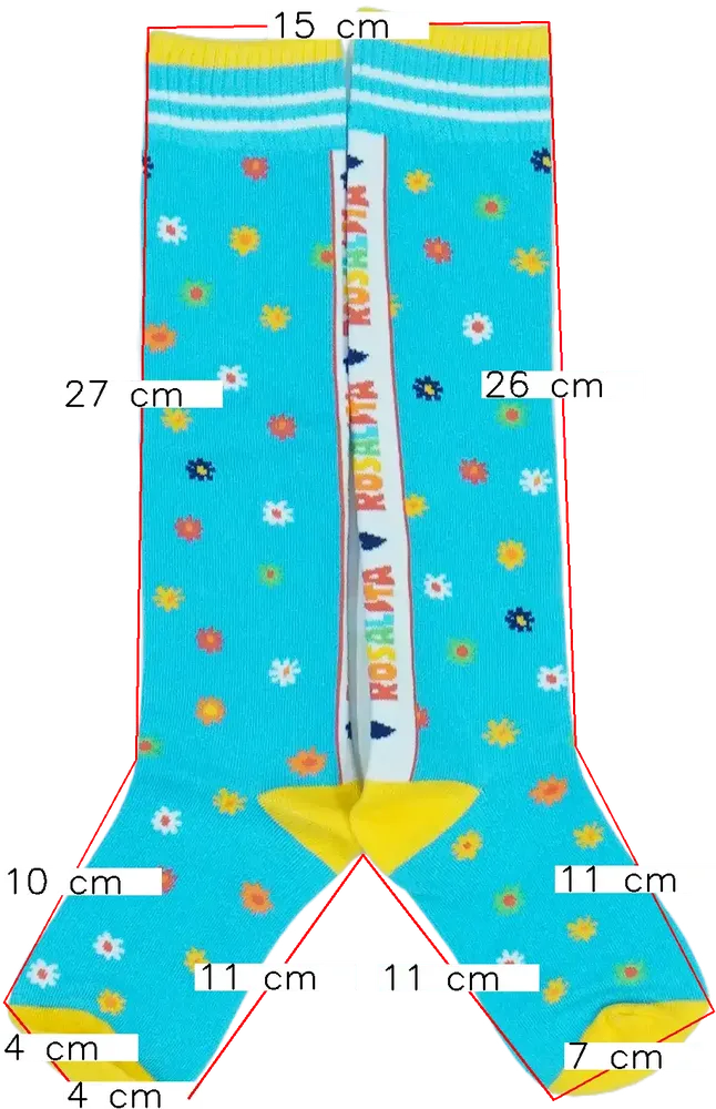 Kék Rosalita Térdzokni EU 33