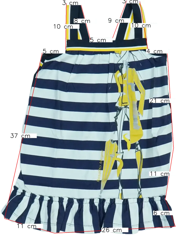 Fehér Rosalita Ruha EU 104 / UK 4 év / US 4T/XS