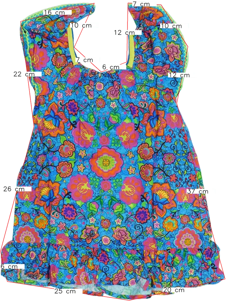 Kék Rosalita Ruha EU 104 / UK 4 év / US 4T/XS