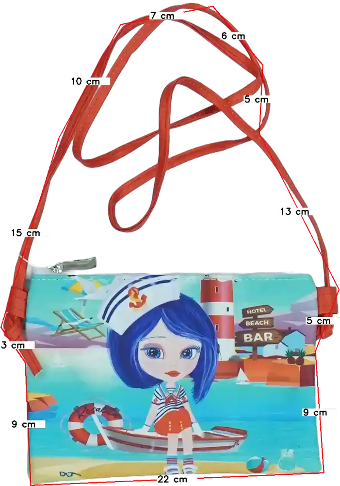 Többszínű Rosalita Táska Egyméret