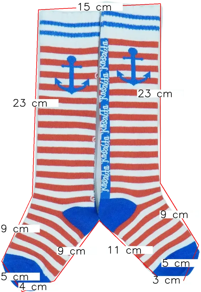 Többszínű Rosalita Térdzokni EU 28