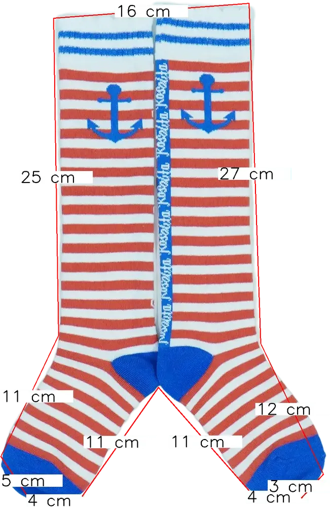 Többszínű Rosalita Térdzokni EU 33