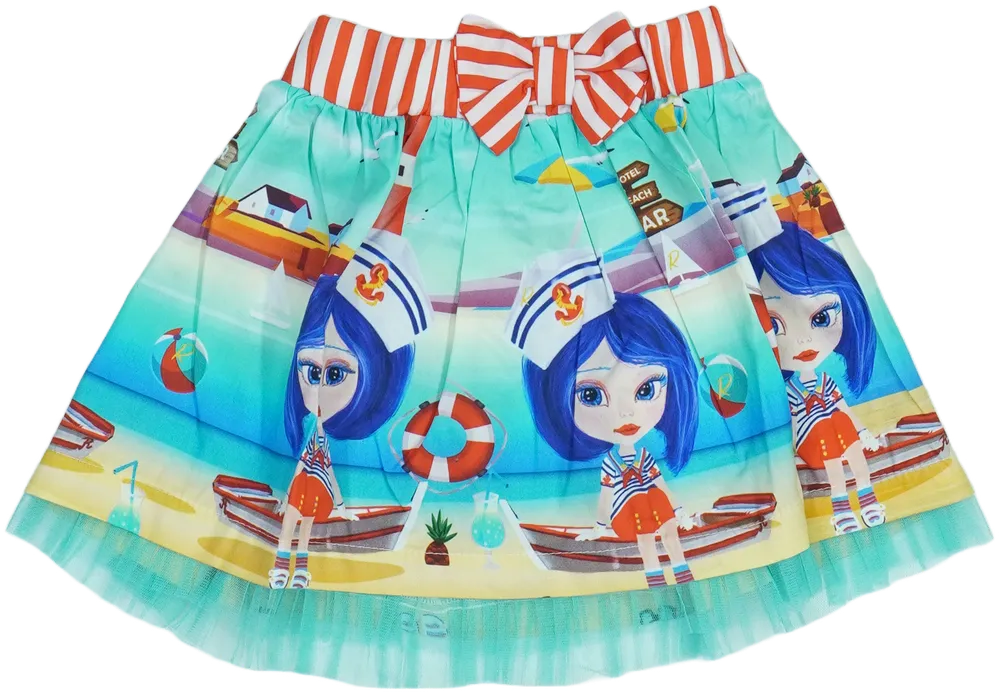 Többszínű Rosalita Szoknya EU 104 / UK 4 év / US 4T/XS