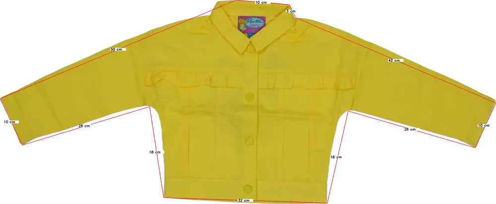 Sárga Rosalita Dzseki EU 98 / UK 3 év / US 3T