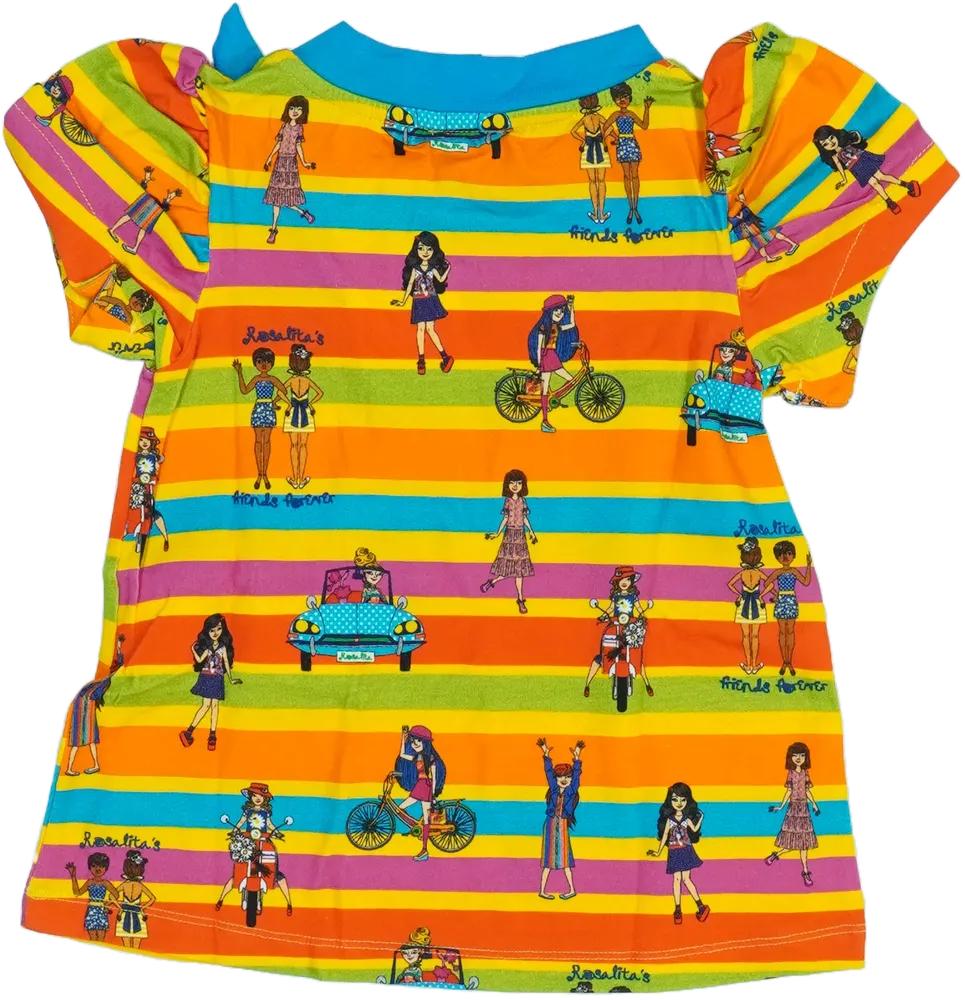 Többszínű Rosalita Tunika EU 116 / UK 6 év / US 6 év/S