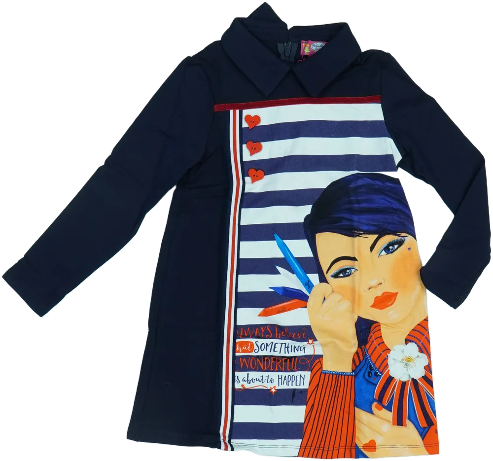 Kék Rosalita Ruha EU 128 / UK 8 év / US 8 év/M