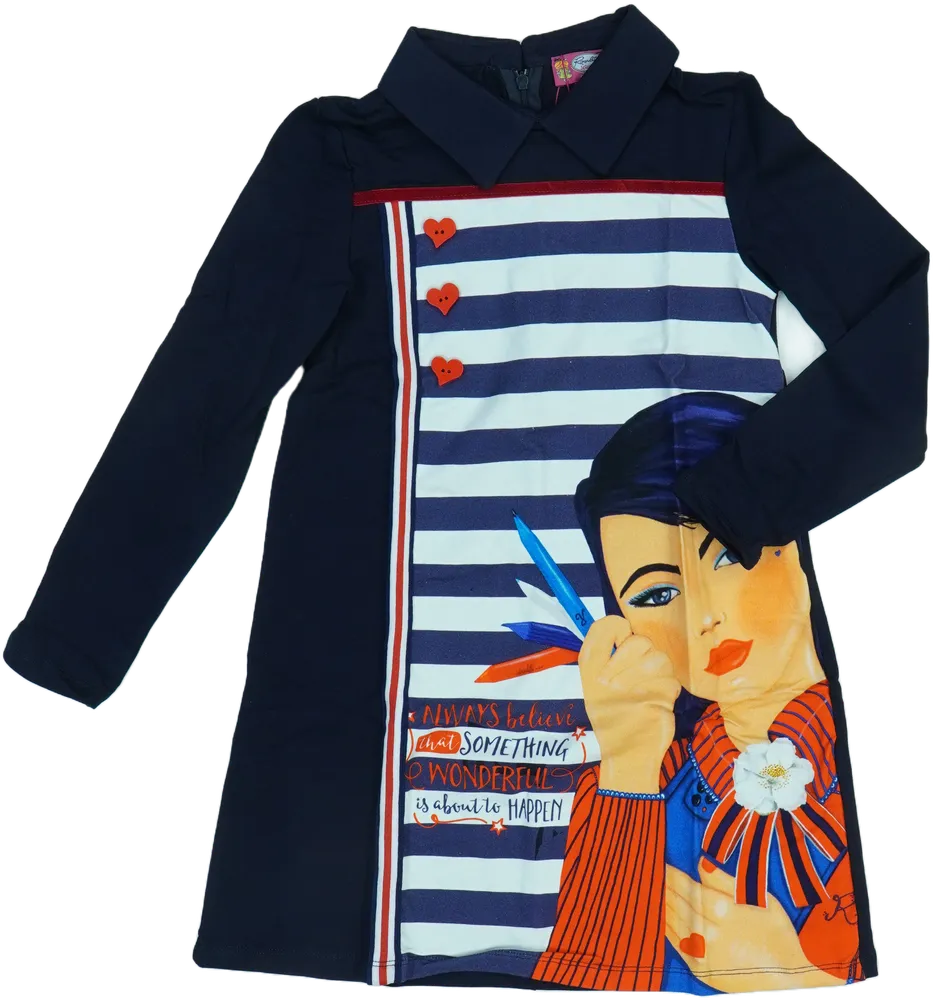 Kék Rosalita Ruha EU 140 / UK 10 év / US 10 év/L