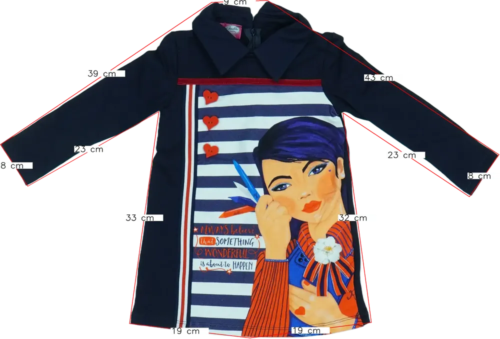 Kék Rosalita Ruha EU 98 / UK 3 év / US 3T