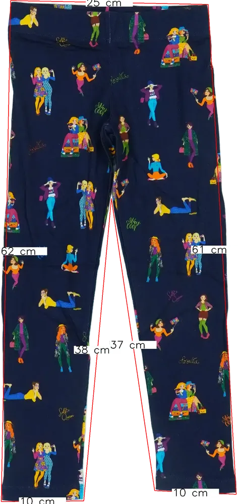 Kék Rosalita Leggings EU 116 / UK 6 év / US 6 év/S